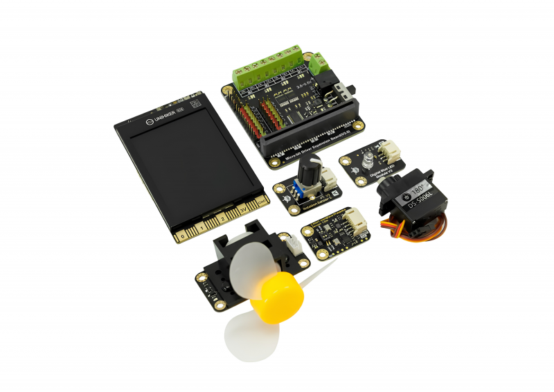 Bộ học tập AIoT DFRobot UNIHIKER K10 KIT0216-EN dành cho AI IoT TinyML và STEM
