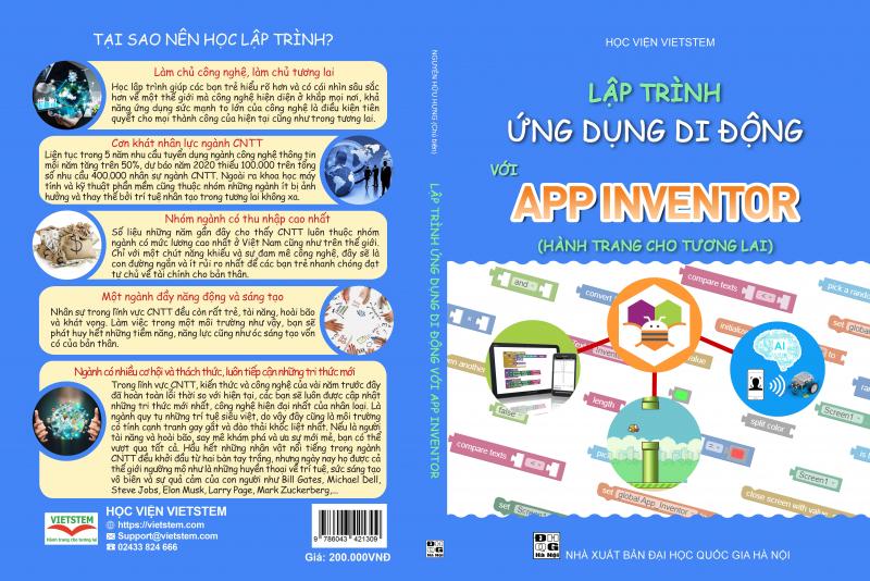 Sách Lập trình ứng dụng di động với App Inventor