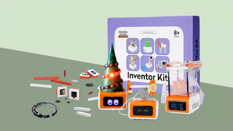 học sinh say mê thực hành dự án điện tử IoT với VinciBot Inventor Kit