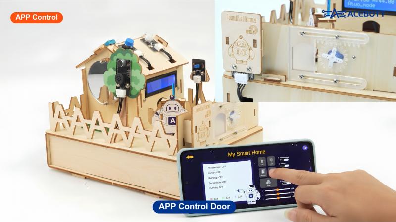  Giám sát cảm biến và điều khiển các thiết bị trong nhà dễ dàng thông qua App di động Android/iOS.