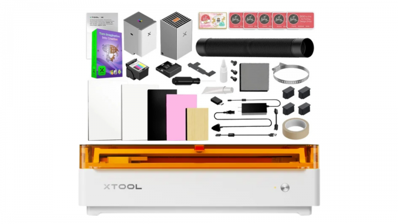 : Giao diện điều khiển máy laser trên phần mềm xTool Creative Space XCS