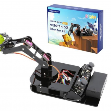 Cánh Tay Robot ESP32 Lập Trình Và Điều Khiển Đa Chế Độ, Khám Phá Robotics Và Tự Động Hóa Thực Hành