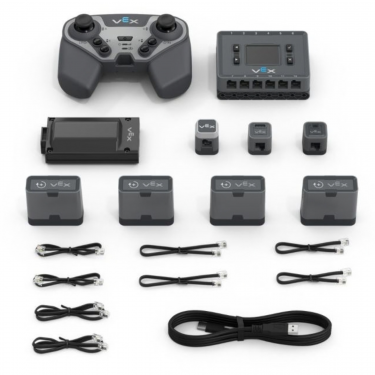 Bộ VEX IQ System Bundle 228-8658 gồm Robot Brain Controller Smart Motor pin và cảm biến