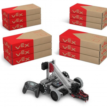 Bộ lớp học VEX V5 Classroom Starter Bundle 276-7170 gồm 6 bộ robot lập trình STEM