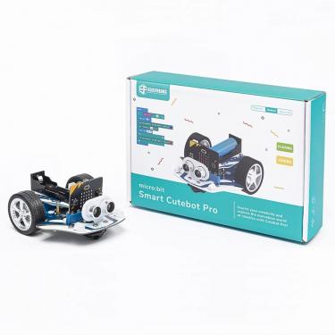 Robot Smart Cutebot Pro EF08292 dành cho micro:bit tích hợp cảm biến siêu âm và 4 cảm biến dò line