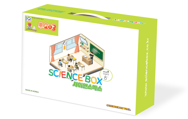 Bộ lắp ghép theo chủ đề Science box 203 | Robot Steam